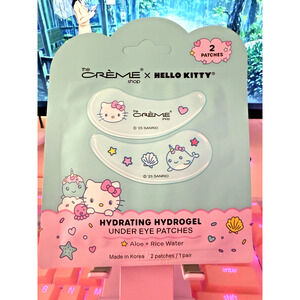 The Creme Shop Hello Kitty Under Eye Patches Hydrating Hydrogel Aloe Rice Water